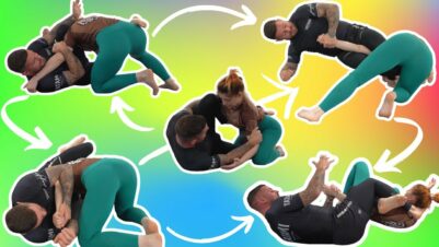 Choi-Bar-Attack-System-from-Half-Butterfly-Guard-Armbar-Triangle-Choke-Wrestle-Up